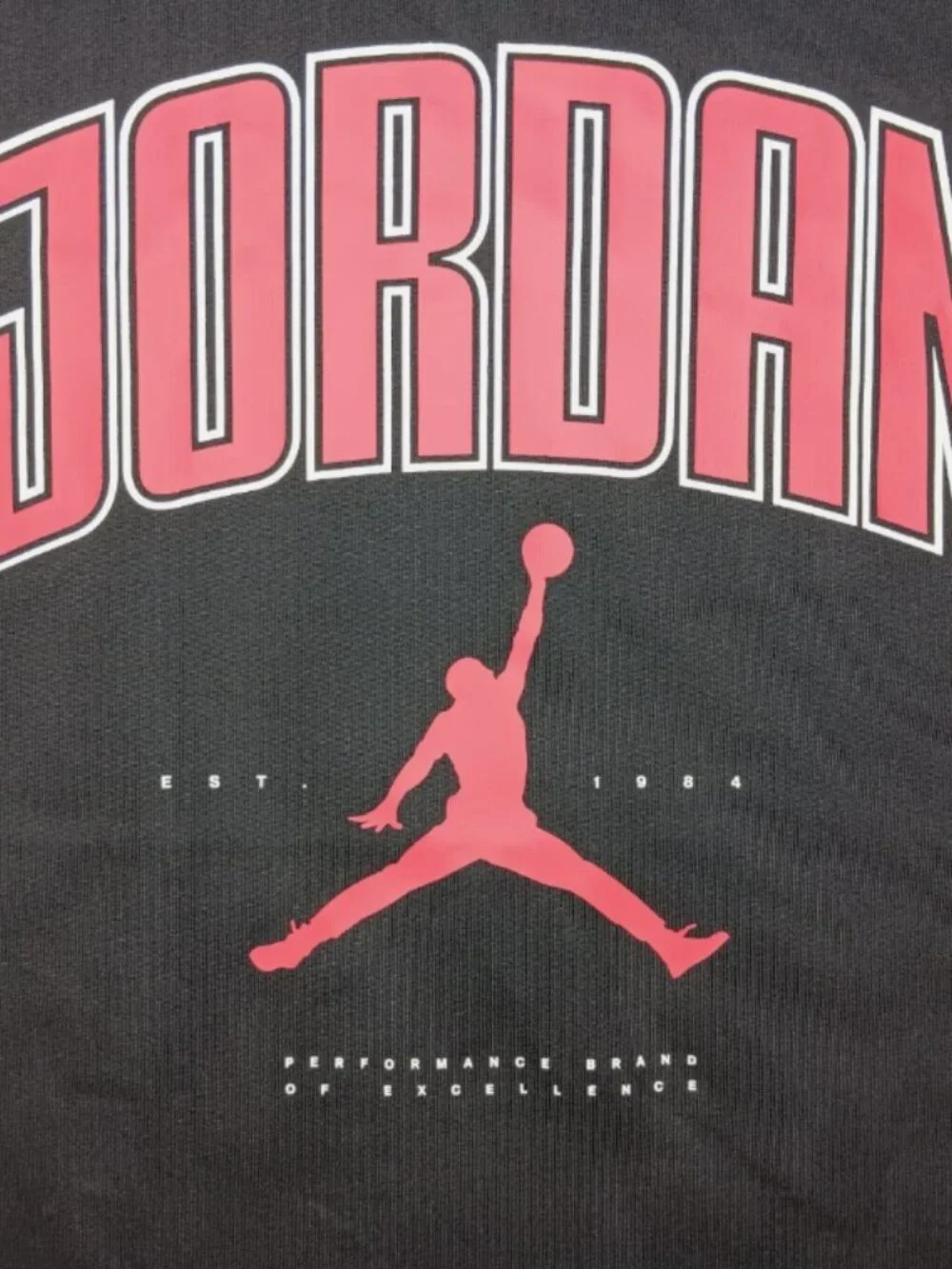 Men's Jordan City 88 Crew T-Shirt Black HQ0009-010 Size Large